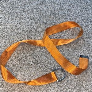 Orange “Construction” Belt